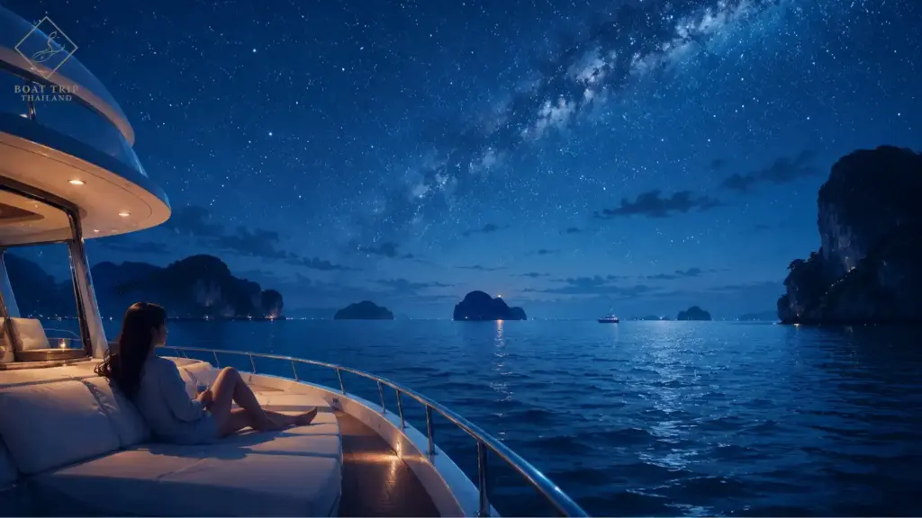 เช่าเรือภูเก็ตกลางคืน