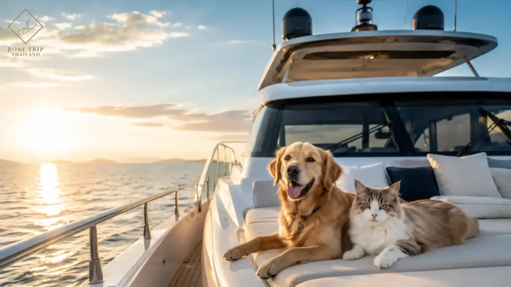 เช่าเรือภูเก็ต Pet-Friendly