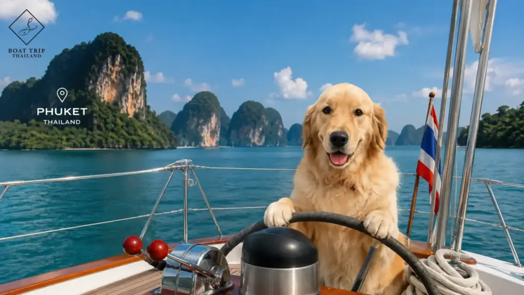พาน้องหมาขึ้นเรือยอร์ช