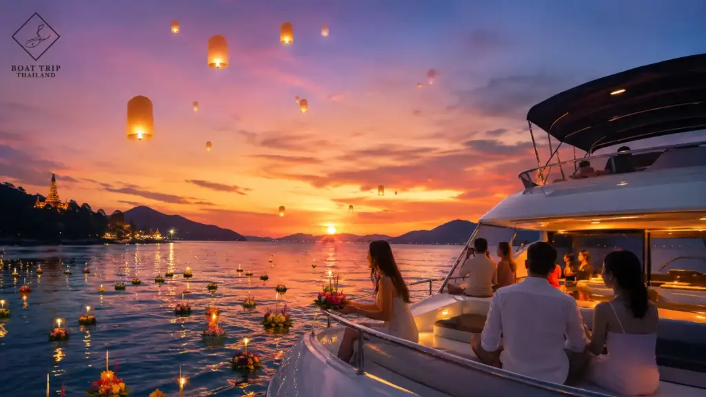 เช่าเรือยอร์ชภูเก็ตวันลอยกระทง